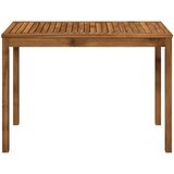  Stol za večeru u vrtu Prirodna 108,5 x 55 x 75 cm Slike