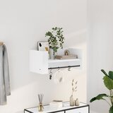 vidaXL Zidna polica bijela 70,5 x 35 x 30,5 cm od konstruiranog drva Cijene