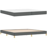  s opruga kutije Tamno siva 200 x 200 cm tkanina | shoptok.hr
