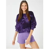 Koton Sweatshirt - Purple - Regular fit