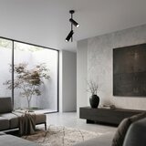 Brilagi LED RGBW prigu&amp;scaron;iva luster na &amp;scaron;ipci BRANCH 2xGU10/6,5W/230V crna Slike