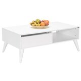 Hanah home SHP-655-DD-1 diamond white coffee table | Eponuda.com