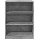  Ormar siva boja betona 77x48x102 cm od konstruiranog drva | shoptok.hr