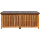 Vanjska kutija za jastuke 150x50x60,5 cm masivno drvo bagrema | shoptok.hr