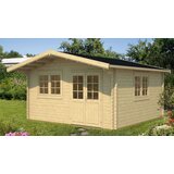 Male kuće Drvena kuća ENZO D 500 × 500 cm sa šindrom | shoptok.hr