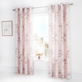 Catherine Lansfield set od 2 ružičaste zavjese Canterbury Rose, 168 x 183 cm | shoptok.hr