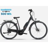  Bicikl Montana OLMO e-bike E-VICO CITY+ LowSTEP Midnight Shimano STEPS 500Wh - S | shoptok.hr