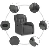  Naslonjač od tkanine tamnosivi | shoptok.hr