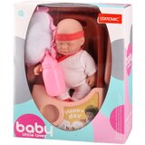 Ozzo Boneca, lutka set, beba u nosiljci, 25cm, 065, Baby little loves Cene
