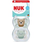 Nuk duda varalica - silikon Perfect Match Air 0-6 m, 2 kom sort. | shoptok.hr