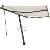 vidaXL prostostoječa avtomatska tenda 300x250 cm krem | Shoptok.si