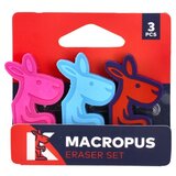  Macropus, set gumica, Kengur, 3pcs ( 591992 ) | Eponuda.com