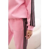 Kesi Cotton set with stripes of light pink | Shoptok.si