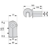  Sivi držač za uličnu lampu IP44 | Eponuda.com