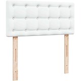 vidaXL okvir kreveta s madracem čisto bijela 80x200cm umjetna koža | shoptok.hr