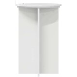  Stalak za biljke 2 pcs Bijela visokog sjaja Ø40 x 60 cm | shoptok.hr
