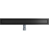 Tuš kanal 2-u-1 sa 360° sifonom Crna 80 cm Nehrđajući čelik 304 | shoptok.hr