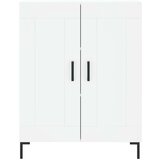  Visoka komoda bijela 69 5x34x180 cm konstruirano drvo | shoptok.hr