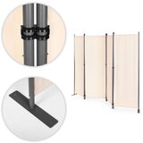 Multi Garden preklopni paravan za vrt i prostorije, 4-dijelni &amp;ndash; 167x216 cm, bež Slike