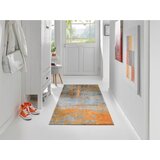 wash+dry TEKAČ Rustic 80/200 cm potiskano siva, oranžna | Shoptok.si