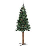 vidaXL Ožja jelka med 300 LED Zelena 180 cm PVC in trden bor | Shoptok.si
