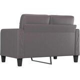  Dvosjed od tkanine siva 120 cm od umjetne kože | Eponuda.com
