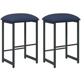  stolica 2 kom. Plava 40 x 32 x 64 cm Konstruirano drvo | shoptok.hr