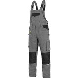 Canis Radne pantalone sa tregerima CXS Strech/ siva/crna | ePonuda.com