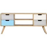 TV ormarić 110 x 35 x 48 cm od masivnog drva manga | shoptok.hr