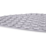 Zopa Silicone Bath Mat Anti-Slip protidrsna podloga za v kad Dove Grey 71x30,5 cm 1 kos | Shoptok.si