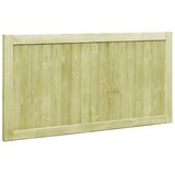  Vrtna vrata 2 kom od impregnirane borovine 300 x 75 cm | shoptok.hr