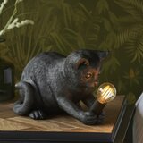  Endon 107390 - Stona lampa KITTEN 1xE14/7W/230V crna | Eponuda.com