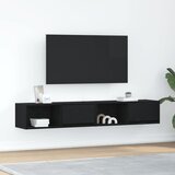TV ormarići 2 kom crni hrast 80x31x25,5 cm konstruiranog drva | shoptok.hr