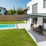 Sončno jadro SunSail CANNES kvadratno 4x4m - antracit