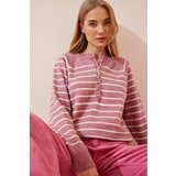 Happiness İstanbul Sweater - Pink - Regular cene