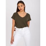 BASIC Feel Good T-shirt-RV-TS-4832.40P-khaki | shoptok.hr