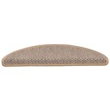 vidaXL Samoljepljivi otirači za stepenice 30 kom 56x17x3 cm svjetlobež | shoptok.hr