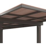 Ambia Garden VRTNA MIZA kovina, umetna masa rjava | Shoptok.si