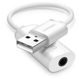 Ugreen adapter za zvok USB-A na 3.5 mm Aux Bel - box Cene