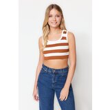 Trendyol Blouse - Brown - Slim fit | shoptok.hr