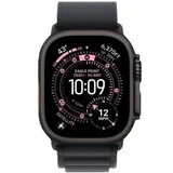 watch ultra 3 cellular 49mm black titanium case with black alpine loop – small (mf0q4se/a)