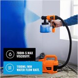 Vonhaus Sistem za pršilno barvanje 800 W | Shoptok.si