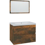  Set kupaonskog namještaja boja hrasta konstruirano drvo | shoptok.hr