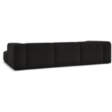 Bobochic Paris Crna kutna garnitura od bouclé tkanine (s desnim kutom) Zephyr – | shoptok.hr