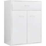 Maison Chic Komoda - Predalnik visok sijaj bela 60x30x75 cm iverna plošča, (21721898) Cene