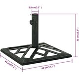  Stalak za suncobran zeleni 44 x 44 x 31 cm od lijevanog željeza | shoptok.hr