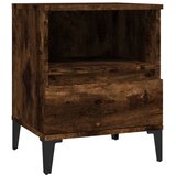  Noćni ormarići 2 kom boja dimljenog hrasta 40x35x50 cm | shoptok.hr