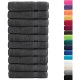 The Living Store Premium brisače SOLUND 50 kos antracit 50x100 cm 600 g/m2 - Brisača Za Roke, (21418104) | Shoptok.si