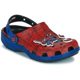Crocs Klompe 'SpidermanWeb' noćno plava / safirno plava / vatreno crvena / bijela | shoptok.hr