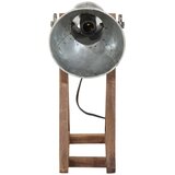 Stolna svjetiljka 25 W vintage srebrna 30x17x40 cm E27 | shoptok.hr